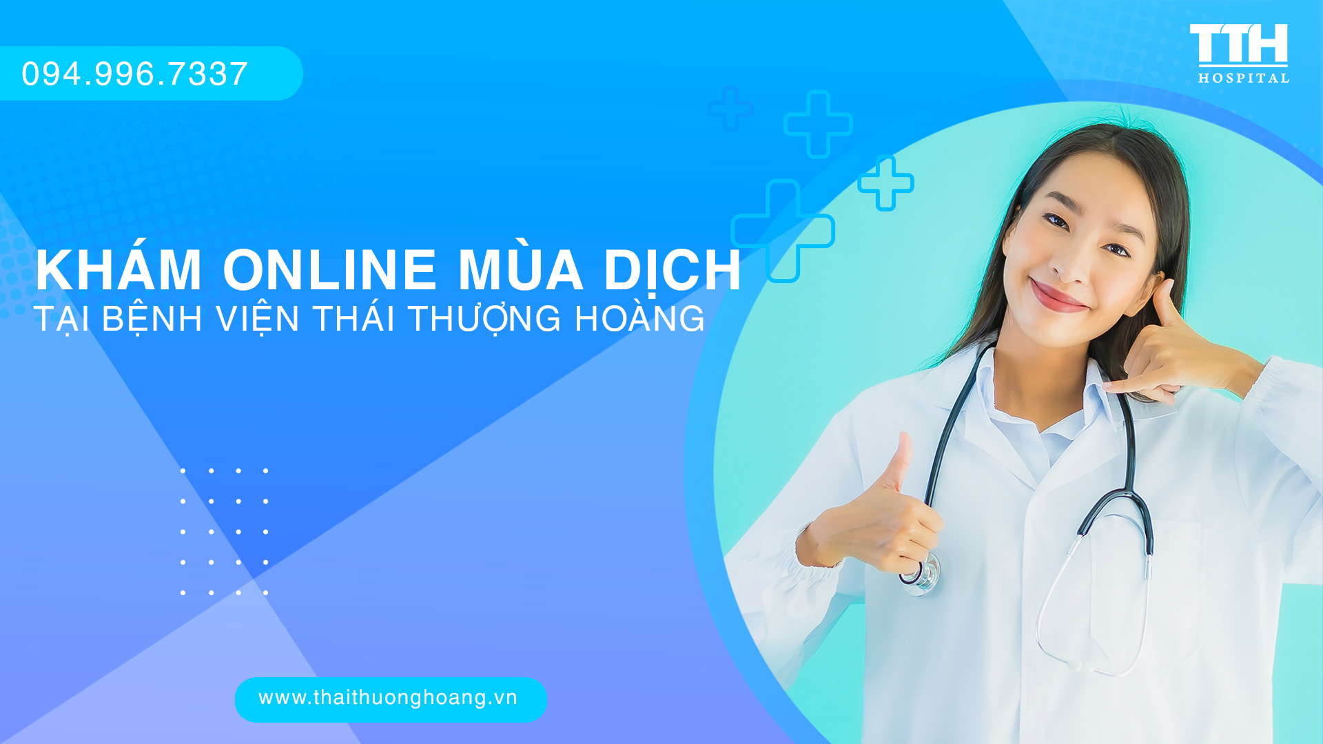 KHÁM ONLINE MÙA DỊCH TẠI BỆNH VIỆN THÁI THƯỢNG HOÀNG